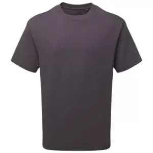 Image of Anthem Unisex Adult Heavyweight T-Shirt (3XL) (Charcoal)