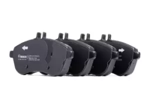 Image of Bosch Brake pad set 0 986 494 161 Brake pads,Brake pad set, disc brake MERCEDES-BENZ,C-Klasse Limousine (W204),C-Klasse T-modell (S204)