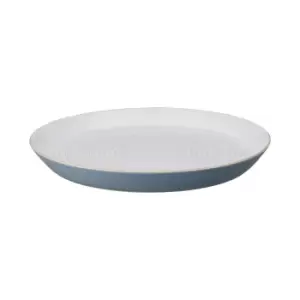 Image of Impression Blue Spiral Dinner Plate