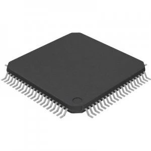 Image of Embedded microcontroller PIC18F8680 IPT TQFP 80 12x12 Microchip Technology 8 Bit 40 MHz IO number 68