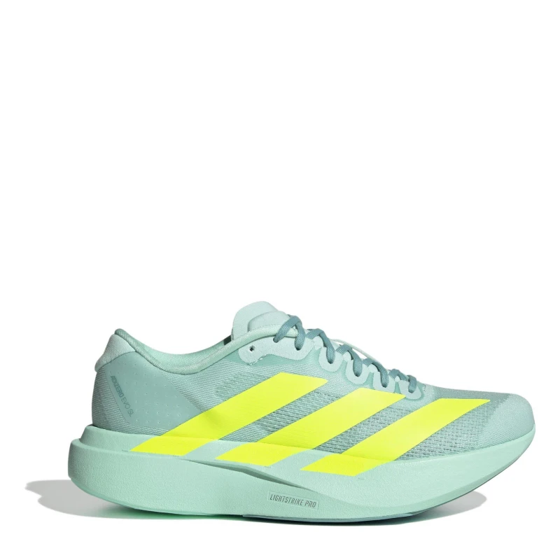 Image of adidas Adizero EVO SL Road Running Shoes Womens Flash Aqua female 5 (38)