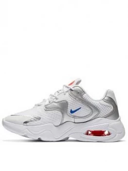 image of Nike Air Max 2X - White/Grey, Size 6, Women