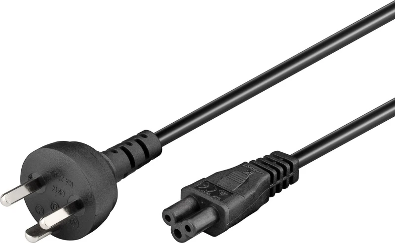 Image of Microconnect PE120818 power cable Black 1.8 m C5 coupler