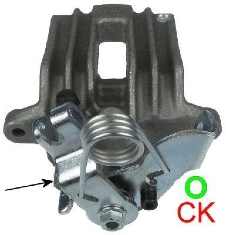 Image of HELLA Brake caliper HELLA 8AC 355 383-681