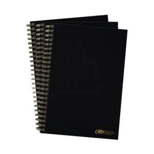 Image of Pukka Hardcover Notebook B5 Black Pack of 3 9375-CD