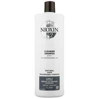 image of Nioxin 3D Care System System 2 Step 1 Cleanser Shampoo: For Natural Hair With Progressed Thinning 1000ml