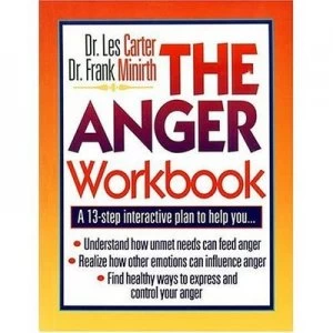 Image of The Anger Workbook by Les Carter and Frank B Minirth Book