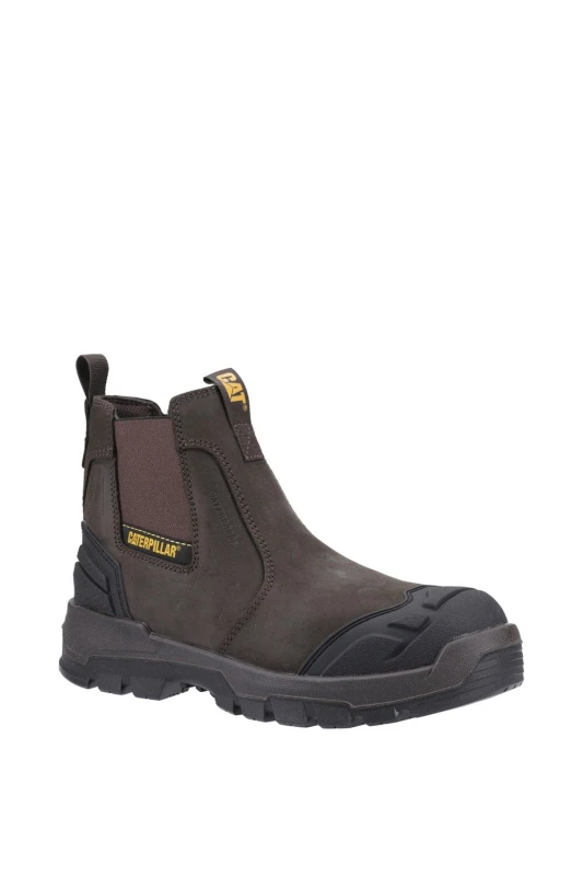 Image of Caterpillar Mens STRIVER XL Safety Boot in Brown Size: 6 Brown Male 6