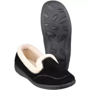 image of Mirak Womens/Ladies Maier Micro Fleece Memory Foam Textile Slippers UK Size 3 (EU 36, US 5)