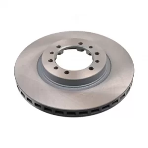 image of Brake Discs ADC44348 by Blue Print Front Axle 1 Pair