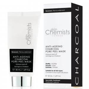 image of skinChemists London Anti Ageing Charcoal Pore Peel Mask 50ml