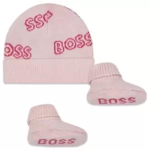 Image of Boss Boss Hat Socks Set Bb24 - Pink