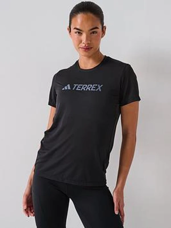 Image of Womens Jersey adidas Terrex Multi Climacool Logo Tech Noir Female XS