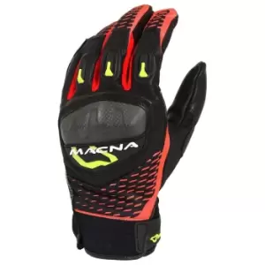 Image of Macna Siroc Black Red Yellow 2XL