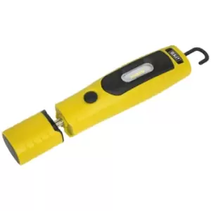 Image of Sealey LED3602Y Rechargeable 360° Inspection Light 7 SMD & 3W SMD ...