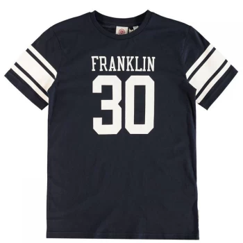 image of Franklin and Marshall Franklin Sports Tee JB13 - Navy