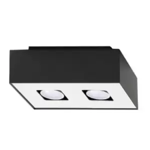Image of Sollux Plafond Mono 2 Black