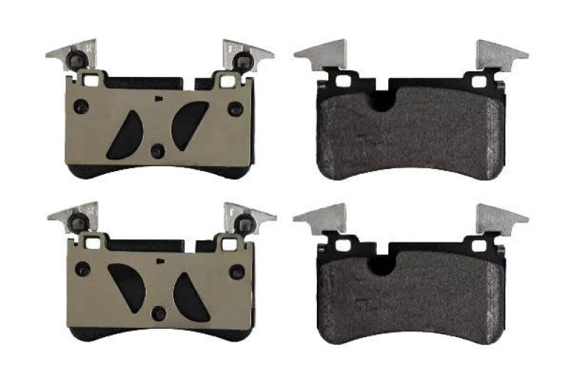 Image of Blue PRINT ADU174235 Brake pad set Rear Axle, prepared for wear warning indicator, with anti-squeak plate Brake Pad Set,disc brake (402)