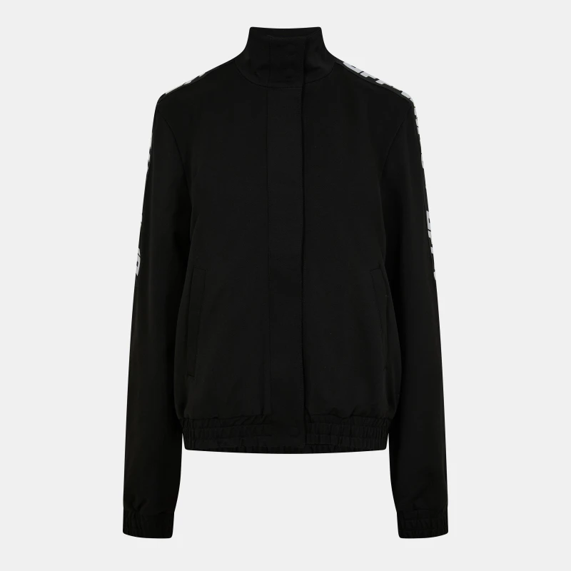 Image of Off White Womens - Weather-Resistant Cropped Short Puffer Jacket Black female 6 (2XS)