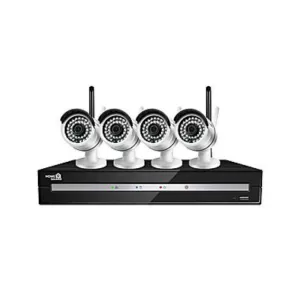 Image of HomeGuard Wireless 4 Camera HD 960p CCTV System with 1TB Hard Drive