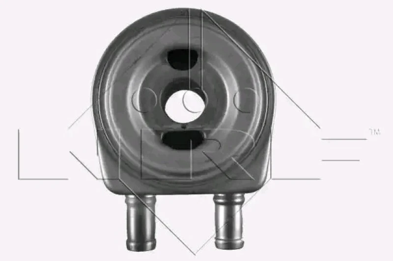Image of NRF 31240 Oil Cooler EASY FIT Stainless Steel Oil Cooler,engine oil (469)
