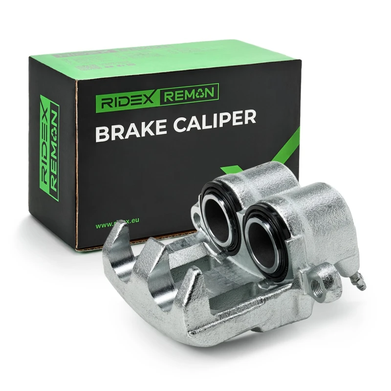 Image of RIDEX REMAN 78B1212R Brake caliper Front Axle Right Grey Cast Iron Brake Caliper (78)