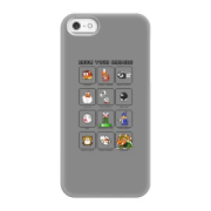 image of Nintendo Super Mario Know Your Enemies Phone Case - iPhone 5/5s - Snap Case - Gloss