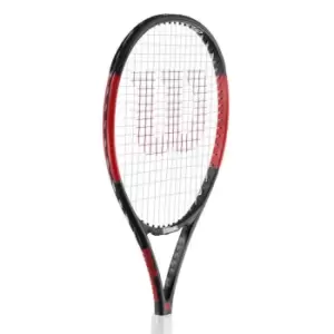 image of Wilson Federer Power 103 Tennis Racket - Black