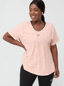 Image of Nike Air Running Miler T-Shirt (Curve) - Washed Coral