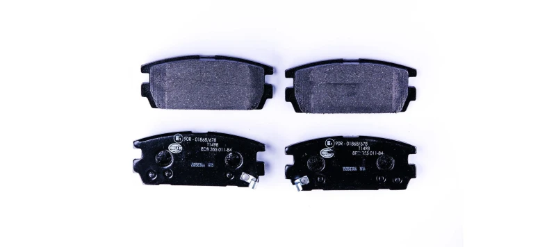 Image of HELLA Brake pad set HELLA 8DB 355 011-841