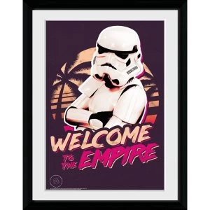 image of Stormtrooper Neon Collector Print