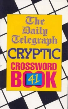 Image of Daily Telegraph Cryptic Crossword Book 41 by Telegraph Group Limited Paperback
