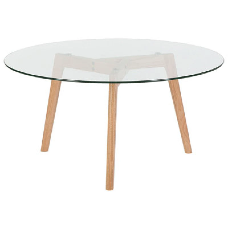 Image of Beliani Coffee Table Minnesota Glass Transparent