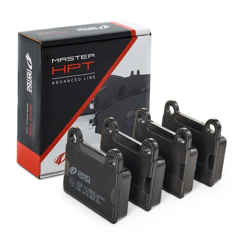 Image of REMSA 0006.60 Brake pad set Front Axle, with accessories, with adhesive film Brake Pad Set,disc brake (402)