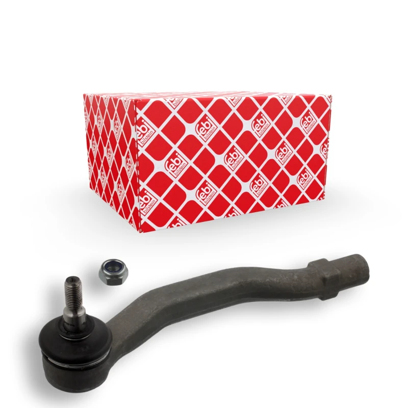 Image of FEBI BILSTEIN 24931 Track rod end OE Turbo NEW, Front Axle Left, with lock nut Tie Rod End (914)