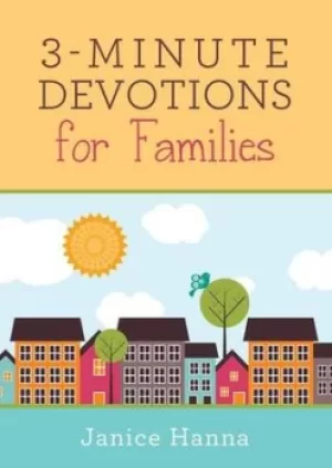 Image of 3-minute devotions for families by Janice A Thompson