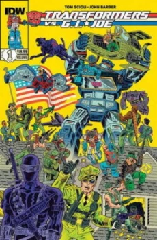 Image of Transformers vs. G.I. Joe. Volume 1 by Tom Scioli Paperback