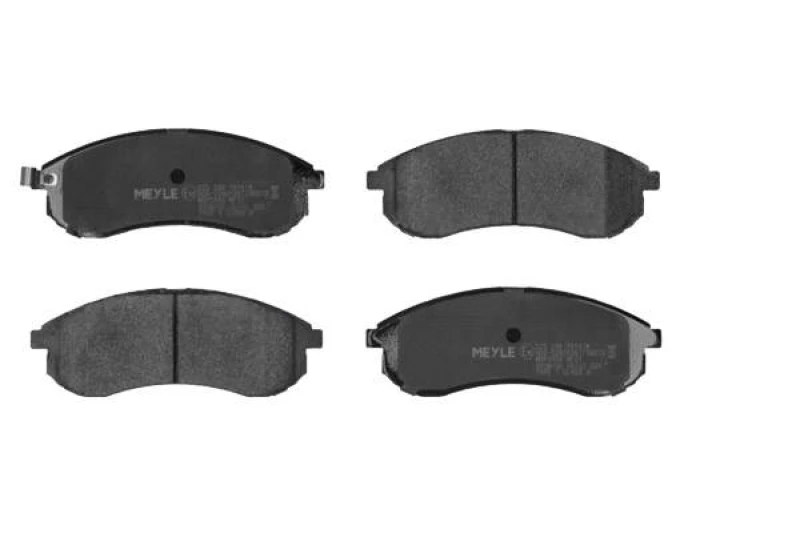 Image of MEYLE 025 238 7914/W Brake pad set Front Axle, with acoustic wear warning, Original Quality, with anti-squeak plate Brake Pad Set,disc brake (402)