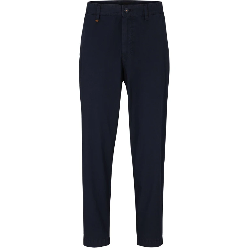 Image of Boss Mens Statum Chino Shorts Dark Blue male 30W R
