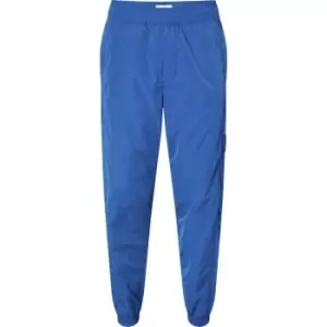 Image of Calvin Klein Jeans Badge Crinkle Nylon Pant - Blue