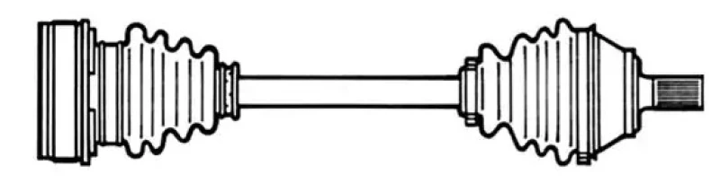 Image of ERA Benelux DA65650 Drive shaft Front Axle Left Drive Shaft (13)