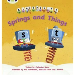 Image of Phonics Bug Alphablocks Set 12 Springs and Things by Catherine Baker (Paperback, 2011)