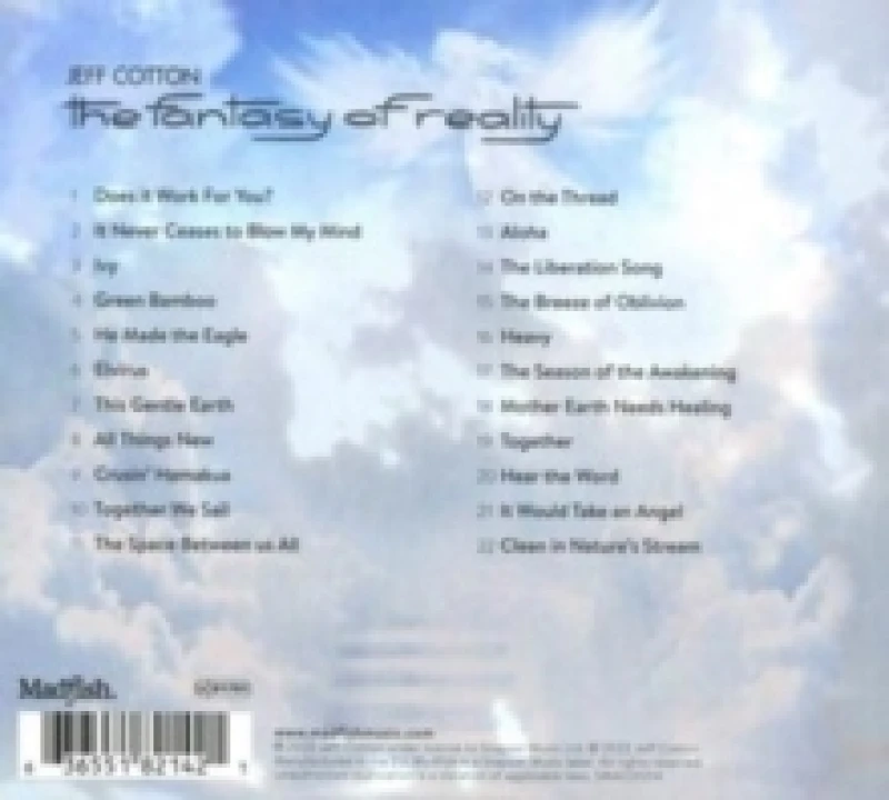Image of The Fantasy of Reality CD / Album
