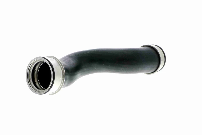 Image of VAICO V10-3208 Turbocharger Hose Rubber with fabric lining, Q+, original equipment manufacturer quality Rubber with fabric lining Charger Intake Hose