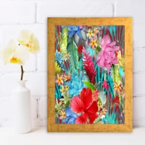 Image of AC316140269 Multicolor Decorative Framed MDF Painting