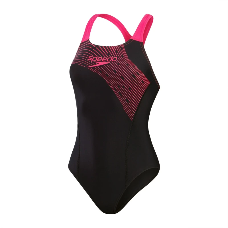 Image of Speedo Medley Medalist swimsuit - Black 6