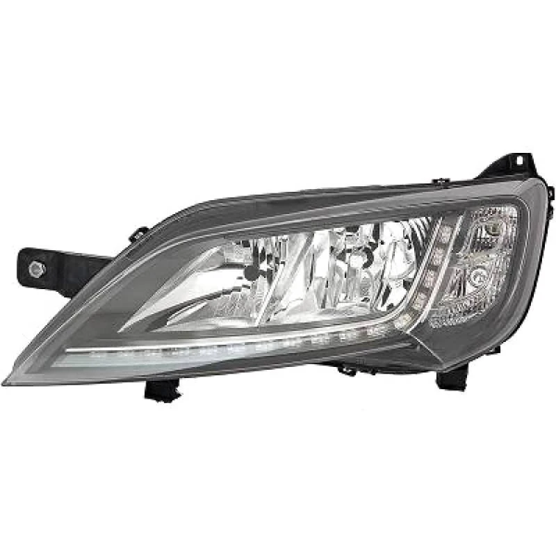 Image of DIEDERICHS 3484985 Headlights H7/H7, Left, with motor for headlamp levelling Headlight (259)