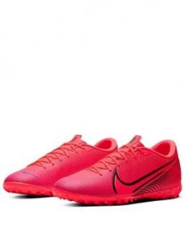 image of Nike Mercurial Vapor 13 Academy Astro Turf Football Boot - Red