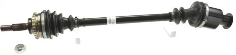 Image of SPIDAN 21067 Drive shaft with nut Drive Shaft (13)