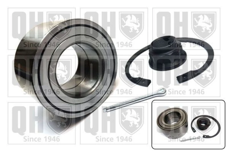 Image of QUINTON HAZELL Wheel bearing kit QUINTON HAZELL QWB1502